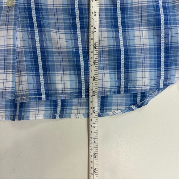 Lauren Ralph Lauren Men’s Button Down Dress Shirt Long Sleeve Plaid Size XL Blue - Picture 5 of 6